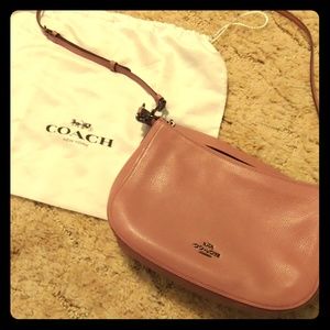 Cute pink coach purse